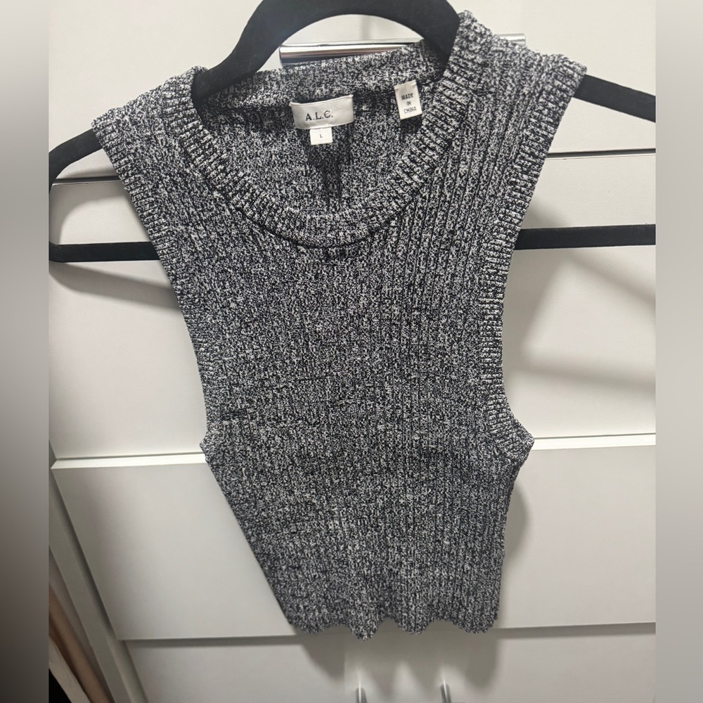A.L.C. Black and White womens Sweater